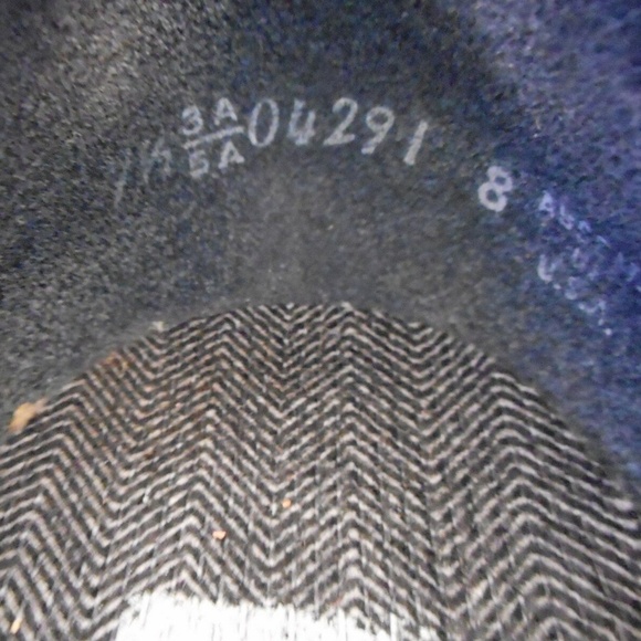 Easy Spirit Motion navy blue leather oxfords flats - Picture 5 of 7